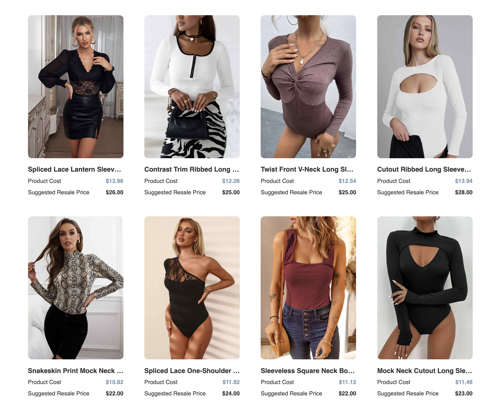 Bodysuits